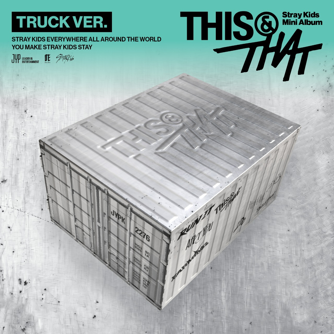 スキズ THIS & THAT makestar コンプリート Stray Kids Mini Album [THIS & THAT] (TRUCK VER.) (Limited Edition